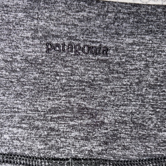 Patagonia Gray Leggings Stretchy Athletic Bottoms - Picture 3 of 4